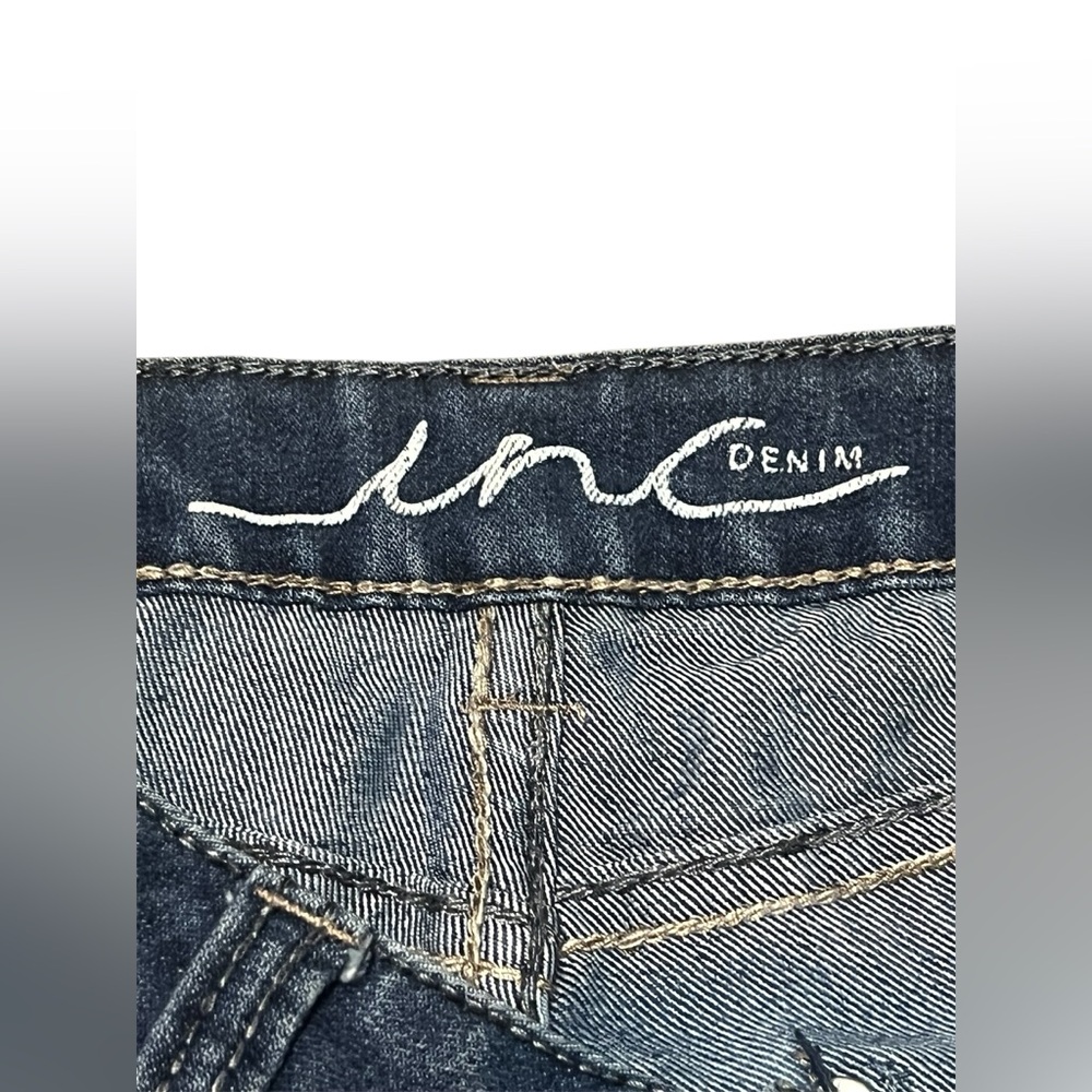 Inc Denim Size 4 Curvy Fit Boot Leg Jeans Pants Denim Stretch 32 Inseam - Picture 3 of 9